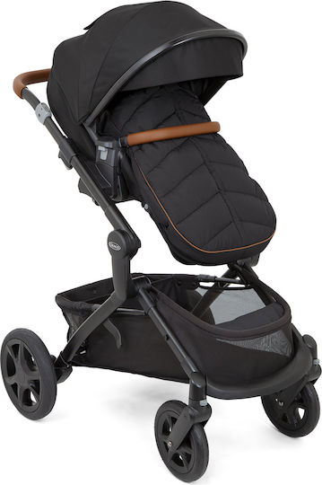 Graco Near2Me Reglabil Cărucior pentru Bebeluși Potrivit pentru Nou-născut Elite Black 11kg
