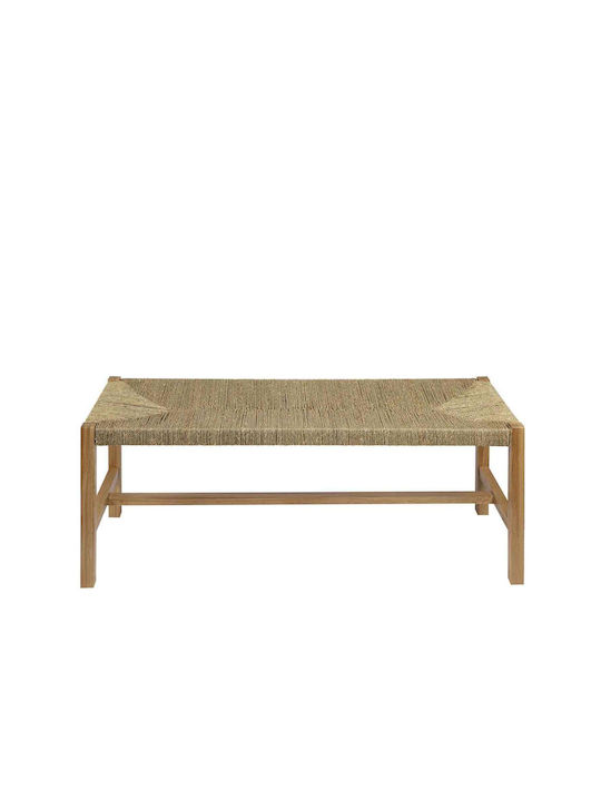 Παγκάκι Εξωτερικού Χώρου Ξύλινο 116x42x46cm