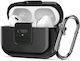 Tech-Protect Defender Hook Magsafe Θήκη Σιλικόνης με Γάντζο σε Μαύρο χρώμα για Apple AirPods Pro 2
