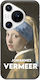 Johannes Vermeer Huawei Pura 70 Pro Schwarzes TPU-Silikon