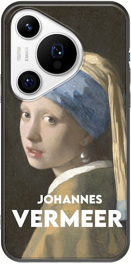 Johannes Vermeer Huawei Pura 70 Pro Schwarzes TPU-Silikon