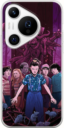 Stranger Things Huawei Pura 70 Pro Гъвкав TPU Прозрачен Силикон