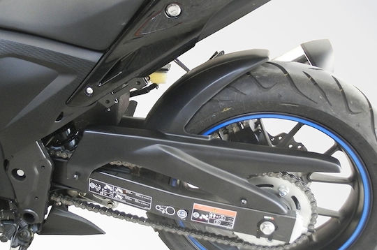 Moto Discovery Φτερό Πίσω Τροχού Μοτοσυκλέτας Μαύρο