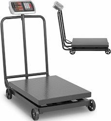 Industrial Platform Scale on Wheels 600 Kg 100 G LCD Industrial Platform Scale on Wheels 600 Kg 100 G LCD