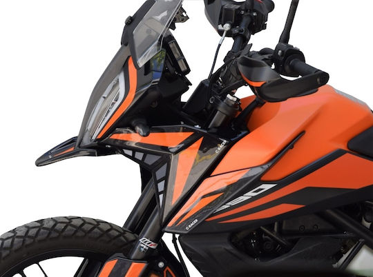 Moto Discovery Прозрачна козирка Мотоциклет за KTM 390 Приключение FSC-KTM390ADV-O