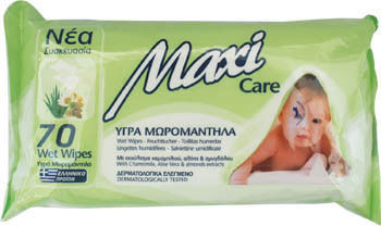 Maxi Baby Wipes 70pcs