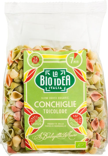 La Bio Idea Produs Organic Scoici Tricolore Uscate Lent 500g 16476