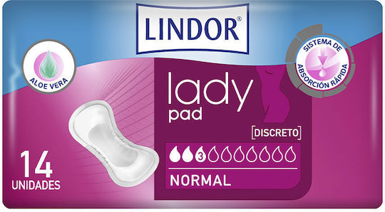 Lindor Sanitary Pads 14pcs