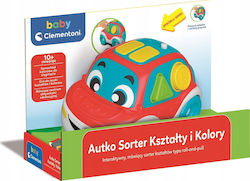 Baby Clementoni Car Shape and Color Sorter for 10+ Months