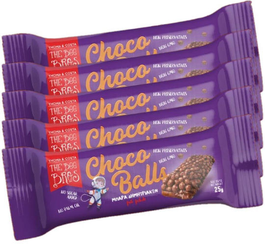 Baton de cereale cu miere și ciocolată Pachet 5x25g Bee Bros