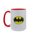 Koupakoupa Batman Becher Keramik Rot 450ml