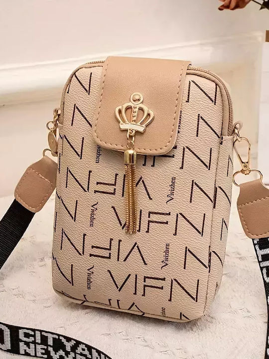 Women's Bag Shoulder Beige