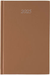 Daily Diary Classic Brown 2025 14x21