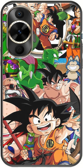 Dragonball Huawei Nova 12s Schwarzes TPU Schwarzes Silikon