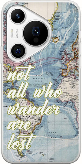 Wanderlust Huawei Pura 70 Pro Гъвкав TPU Прозрачен Силикон