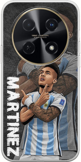 Football Stars Lautaro Martinez Argentina Huawei Nova 12i Flexible TPU Transparent Silicone