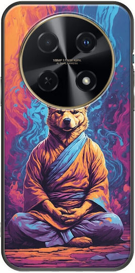 Meditation Animals Dog Huawei Nova 12i Black Tpu Μαύρη Σιλικόνη