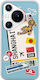 Ticket To Shanghai Huawei Pura 70 Pro Flexibles TPU Transparentes Silikon