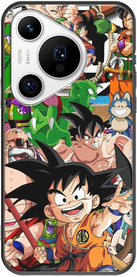 Dragonball Huawei Pura 70 Pro Schwarzes TPU Schwarzes Silikon