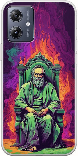 Filosofi Platon Motorola Moto G54 5G TPU Flexibil Transparent Silicon