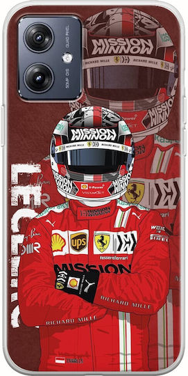 Formula 1 Charles Leclerc Motorola Moto G54 5g Flexible Tpu Διάφανη Σιλικόνη