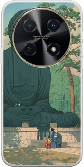 Ukiyo-e Großer Buddha Huawei Nova 12i Flexibles TPU Transparentes Silikon