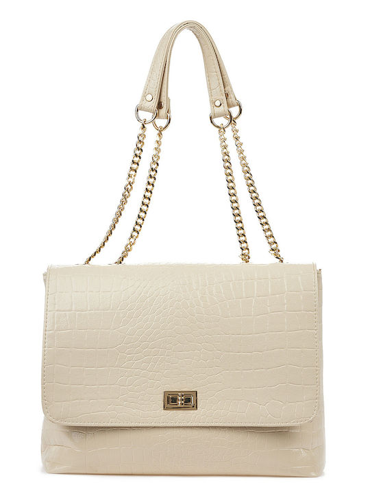 Women's Bag Shoulder Beige