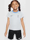 Kinder-T-Shirt Dri-Fit Gray
