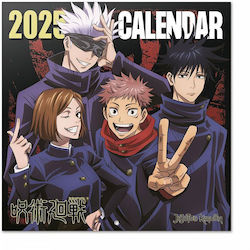 Wall Calendar 2025 30x30cm Jujutsu Kaisen