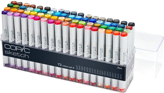 Copic Sketch 72 Colors Set A