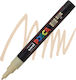 Μαρκαδόρος Ανεξίτηλος Uni Posca Pc-3m Μπεζ 45