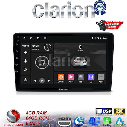 Clarion Car Audio System for Suzuki Grand Vitara 1998 > 2004 (Bluetooth/USB/WiFi/GPS/Apple-Carplay/Android-Auto)