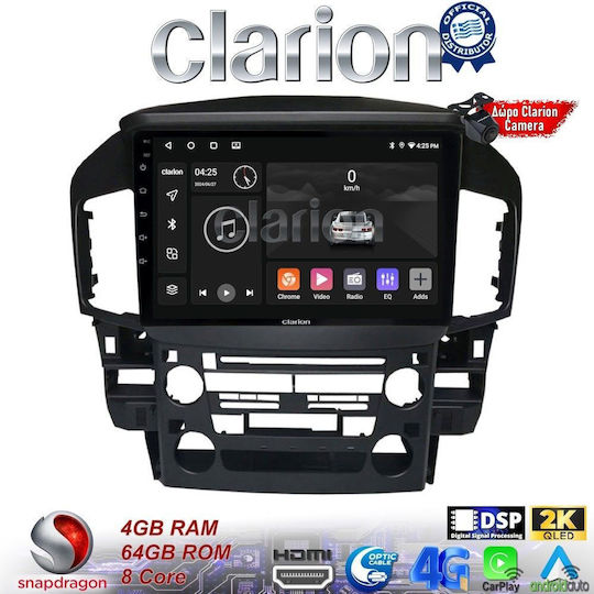 Clarion Ηχοσύστημα Αυτοκινήτου για Lexus RX300 2000 > 2004 (Bluetooth/USB/WiFi/GPS/Apple-Carplay/Android-Auto)