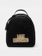 Moschino Damen Tasche Rucksack Schwarz