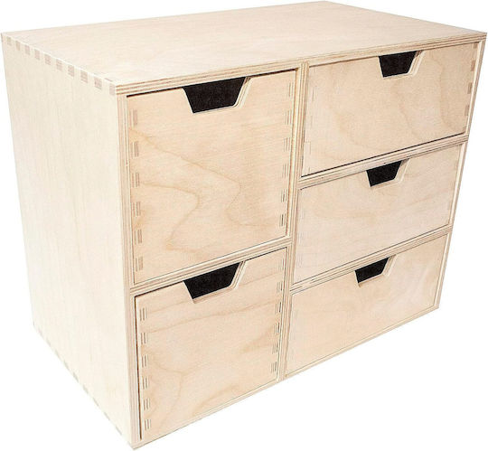 Creative Wooden Decorative Box 36x20x28.5cm