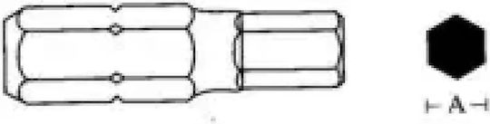Jonnesway Imbus End 5 X 75mm 6-cat 10mm