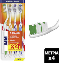 Anti Plaque Орална четка Среден 4бр