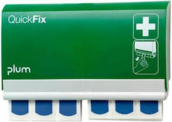 Quickfix First Aid Station Blue Restaurant Adhesive Plasters 2 x 45 pcs Plum 5503