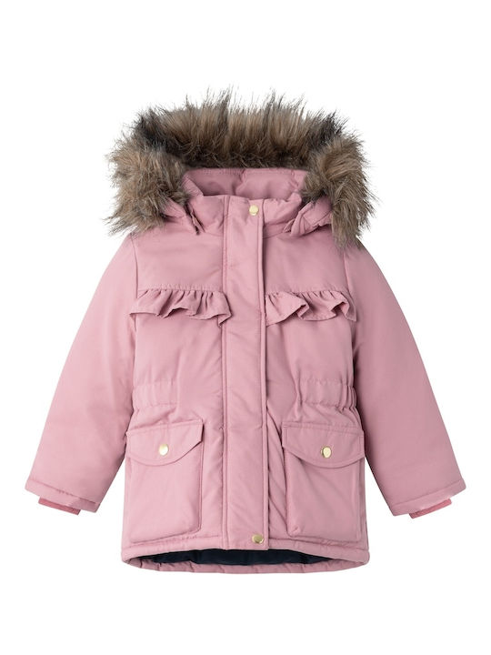 Name It Geci pentru Copii Casual cu Glugă Violet