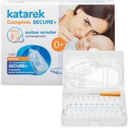 Katarek Complete Secure+ Nasensauger + Kochsalzlösung 20 Ampullen