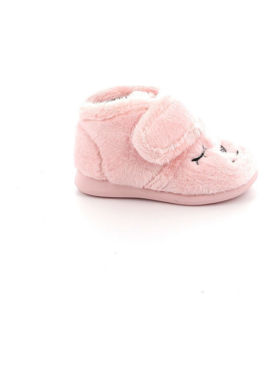 Kinderhausschuhe für Mädchen Yoshino Pink Farbe 755-24712-38.2