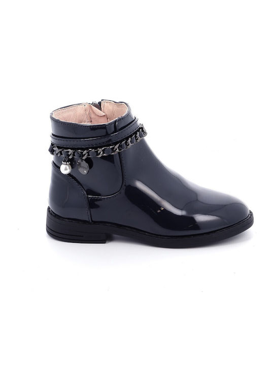 Mayoral Kinderstiefel aus Lackleder mit Reissve...