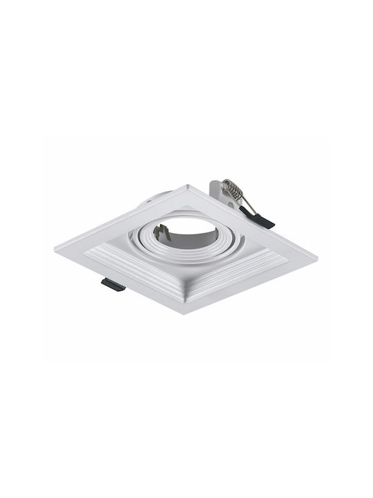 Aca Recessed Spot White