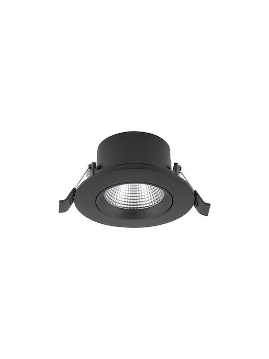 Nowodvorski Recessed Spot with Integrated LED and Natural White Light Black 1pcs