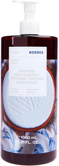 Korres Yoghurt Renewing Body Cleanser Bubble Bath 1000ml