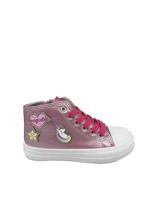 Conguitos Kids Sneakers High Pink