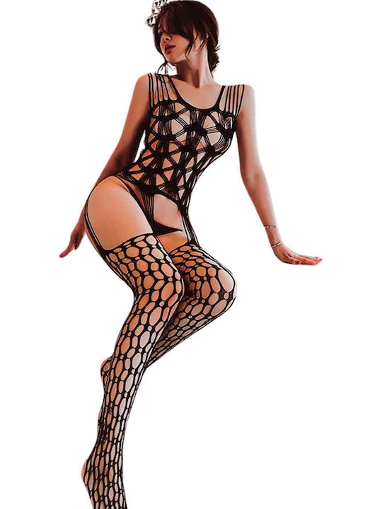 Usine Lingerie Ολόσωμο Καλσόν Μαύρο