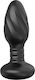 Anal Plug with Wireless Functionality and Vibration Black 1pcs