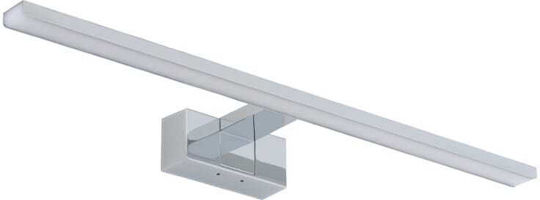 Nowodvorski Lamp Bathroom with Integrated LED and Natural White Light Silver 60x5.1cm