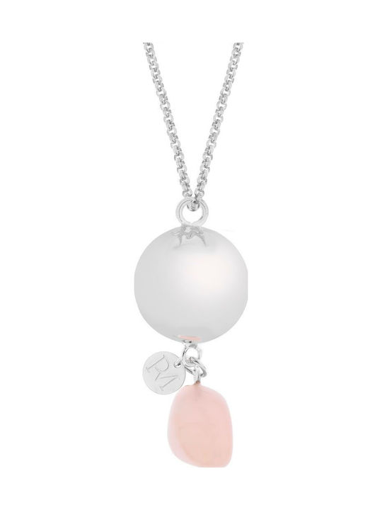 Proud Mama Charm in Pink Gold Plated Silver Proud Mama Charm in Pink Gold Plated Silver